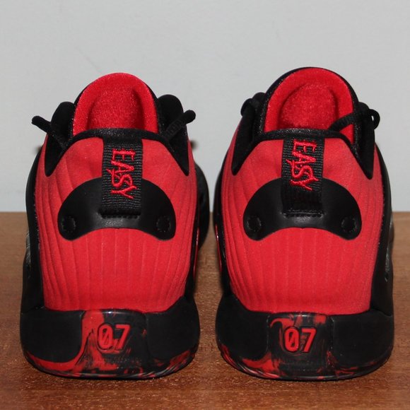 Nike KD 15 Bred Basketball Shoes Mens 12.5 Black University Red - Picture 5 of 6